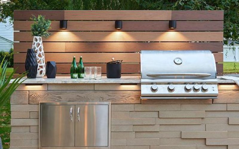 imagen home exterior design Outdoor Kitchens